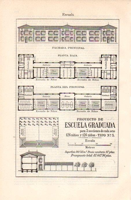 LAMINA V08189: Proyecto de escuela graduada III