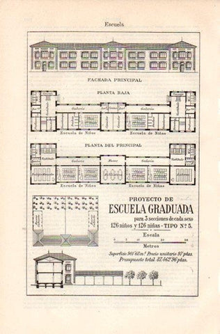 LAMINA V08189: Proyecto de escuela graduada III