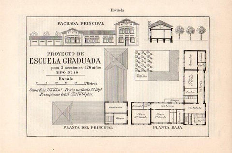 LAMINA V08187: Proyecto de escuela graduada I