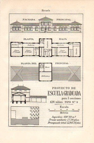 LAMINA V08188: Proyecto de escuela graduada II