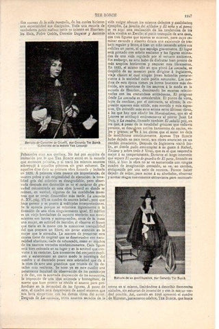 LAMINA V08341: Retratos por Gerardo Ter Borch