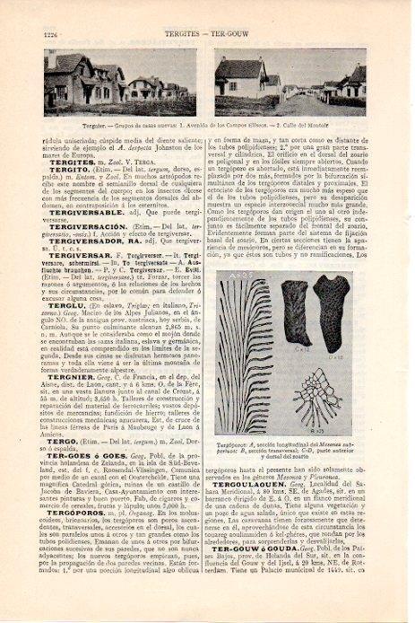 LAMINA V08355: Casas en Tergnier 