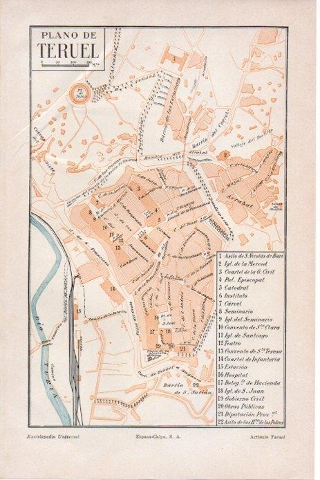 LAMINA V08387: Plano de Teruel