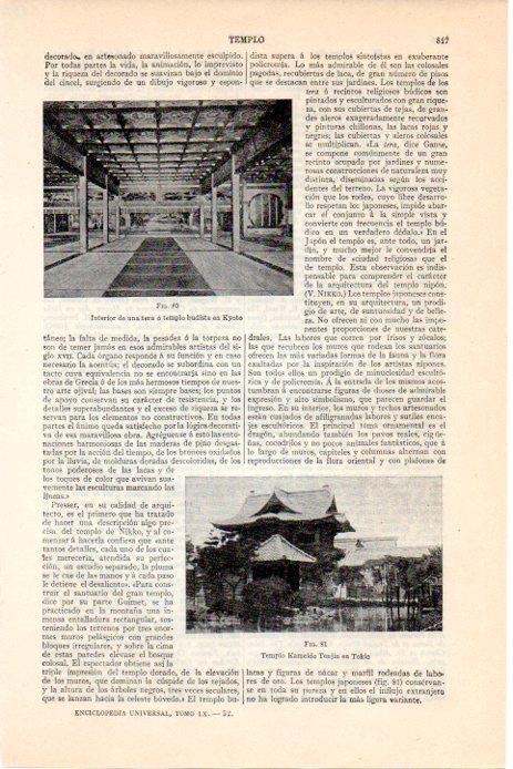 LAMINA V08290: Templo Kameido en Tokio