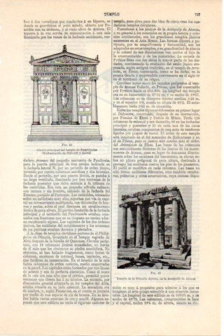 LAMINA V08275: Templo de la Victoria Aptera