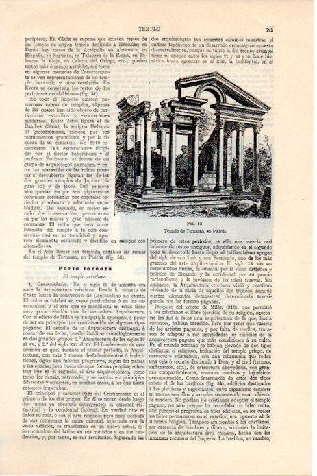 LAMINA V08279: Templo de Ternasso en Pisidia