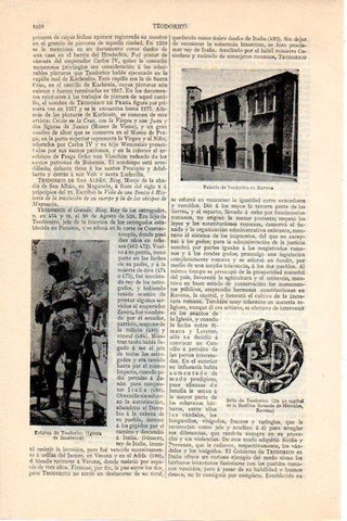 LAMINA V08325: Palacio de Teodorico en Ravena 