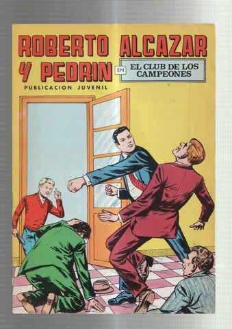 Roberto Alcazar y Pedrin color, numero 055: El club de los campeones