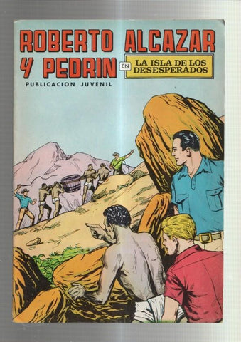 Roberto Alcazar y Pedrin color, numero 064: La isla de los desesperados