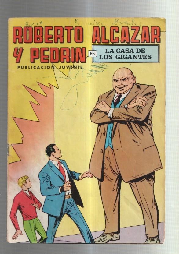 Roberto Alcazar y Pedrin color, numero 048: la casa de los gigantes (numerado 1 en trasera)