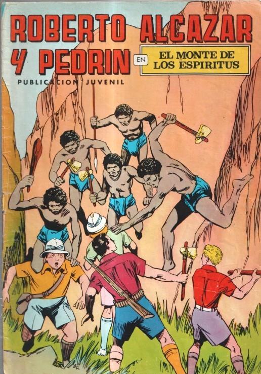 Roberto Alcazar y Pedrin color, numero 160: El monte de los espiritus