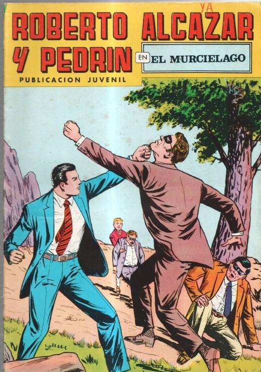 Roberto Alcazar y Pedrin color, numero 159: El murcielago