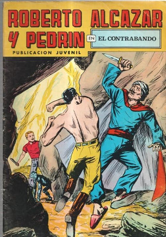 Roberto Alcazar y Pedrin color, numero 141: El contrabando