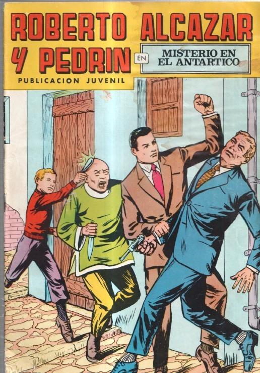 Roberto Alcazar y Pedrin color, numero 156: Misterio en el antartico (numerado 2 en trasera)