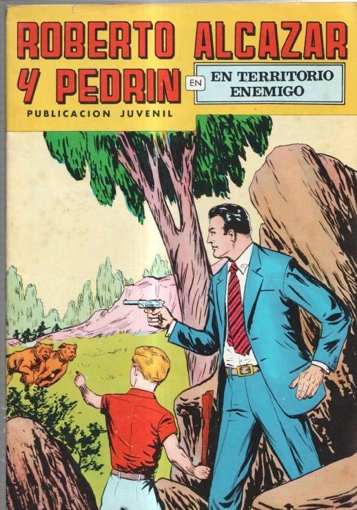 Roberto Alcazar y Pedrin color, numero 165: En territorio enemigo