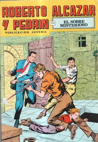 Roberto Alcazar y Pedrin color, numero 164: el sobre misterioso (numerado 1 en trasera)