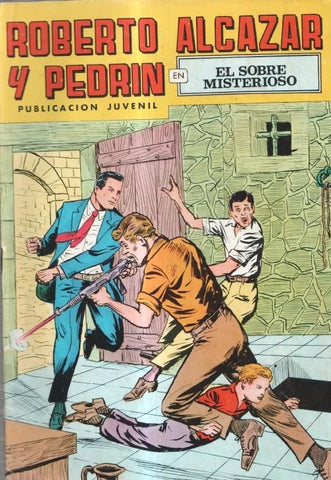 Roberto Alcazar y Pedrin color, numero 164: el sobre misterioso (numerado 2 en trasera)