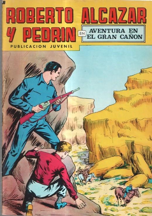 Roberto Alcazar y Pedrin color, numero 176: Aventura en el gran cañon