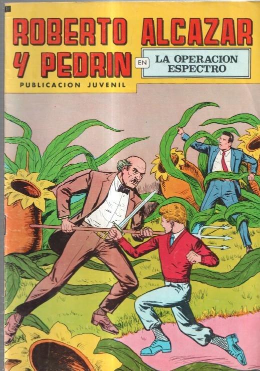 Roberto Alcazar y Pedrin color, numero 174: La operacion espectro (numerado 2 en trasera) 