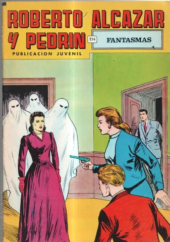 Roberto Alcazar y Pedrin color, numero 179: Fantasmas (numerado 2 en trasera) 