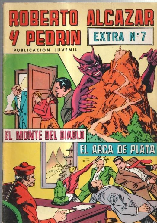 Roberto Alcazar y Pedrin color extra numero 07: El monte del diablo-El arca de plata