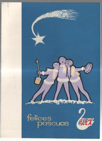 Felicitacion Navidad 1964 firma  FLEX