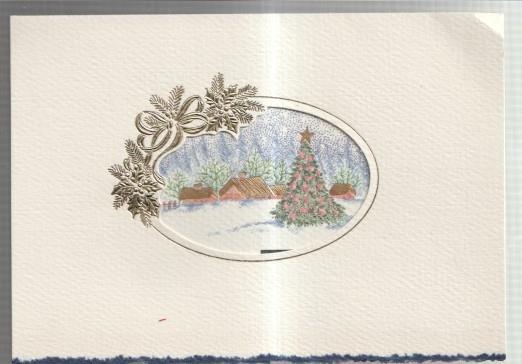 Felicitacion Navidad 1960 ? empresa  Mira diseño