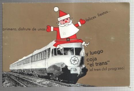 Felicitacion Navidad 1964 empresa TRANS