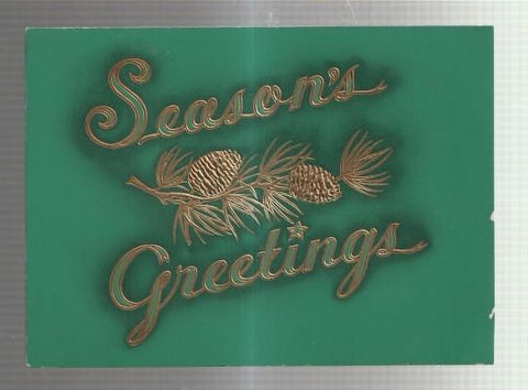 Felicitacion Navidad 1970 ? empresa Seasons Greetings