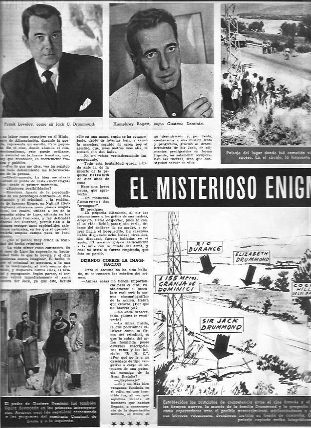 LAMINA 30358: Humphrey Bogart y Frank Lovejoy