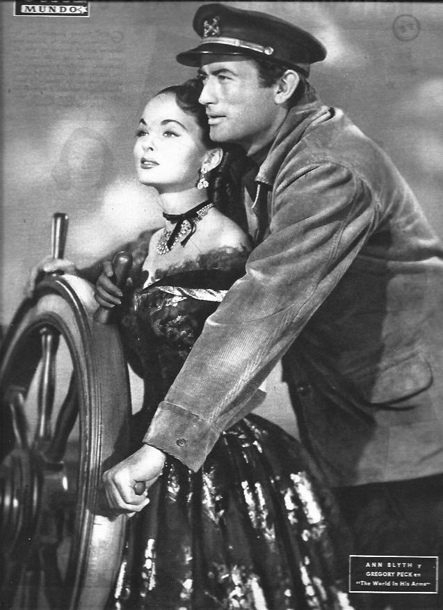 LAMINA 30317: Ann Blyth y Gregory Peck en The World in his Arms