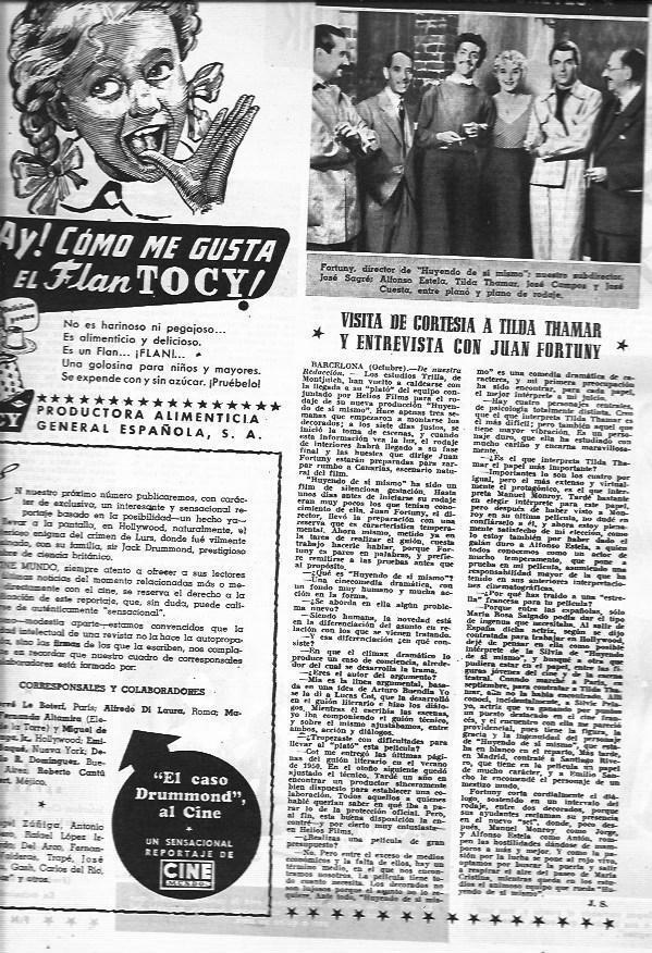 LAMINA 30348: Publicidad de Flan Tocy
