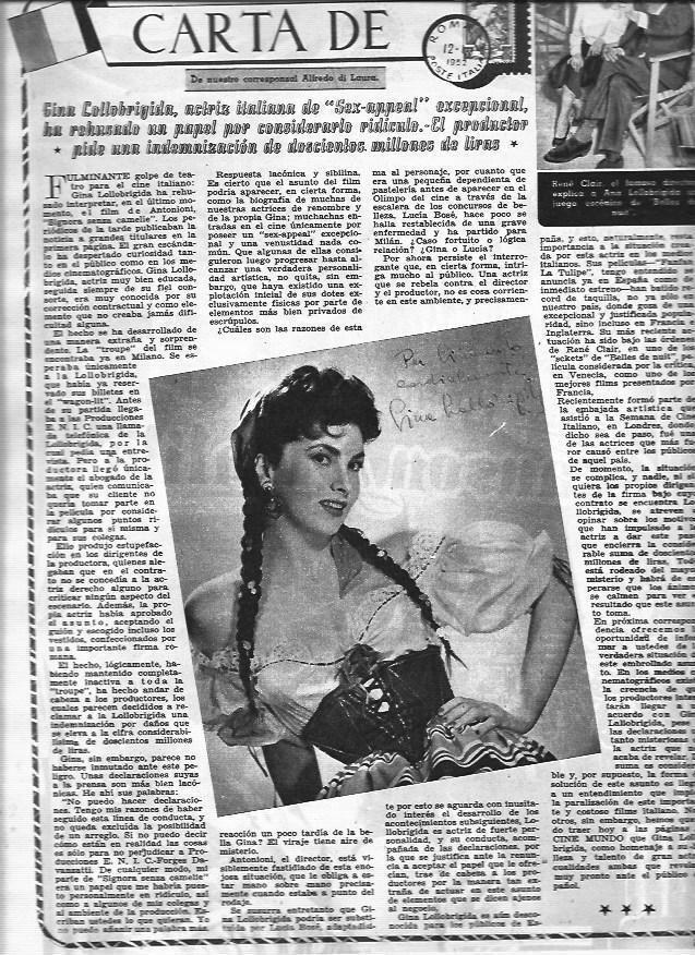 LAMINA 30342: Gina Lollobrigida