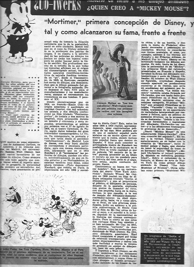 LAMINA 30458: Carmen Molina en Los tres caballeros