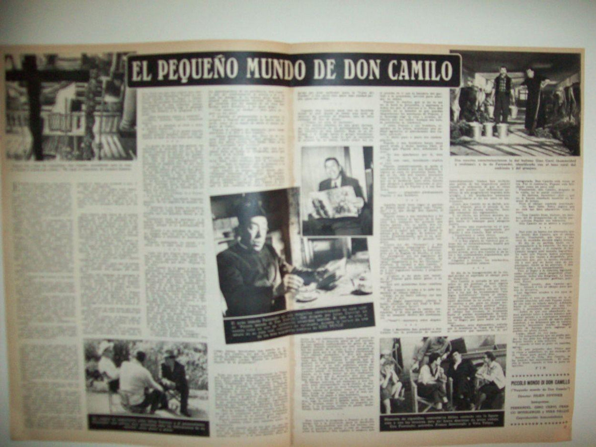 LAMINA 30394: El pequeño mundo de Don Camilo