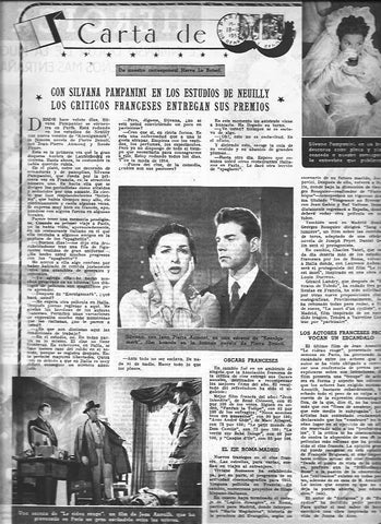 LAMINA 30406: Silvana Pampanini en Koenigsmark