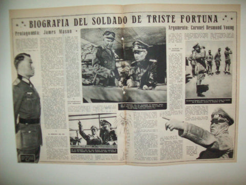 LAMINA 30211: Biografia del Soldado de triste fortuna