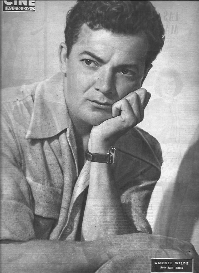 LAMINA 30227: Cornel Wilde