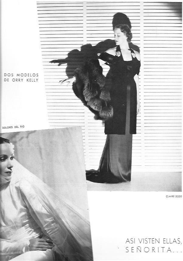 LAMINA 30175: Dolores del Rio y Claire Dodd