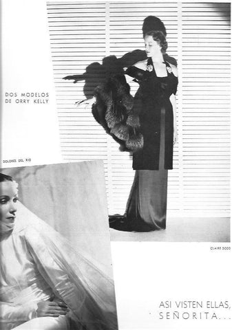 LAMINA 30175: Dolores del Rio y Claire Dodd