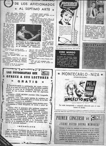 LAMINA 30235: El club Cine Mundo