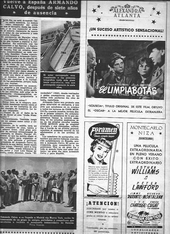 LAMINA 30192: Regreso de Armando Calvo