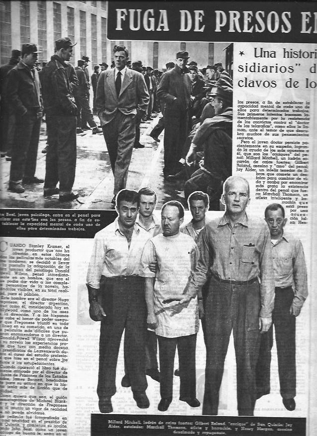 LAMINA 30187: Actores de la pelicula My six convicts
