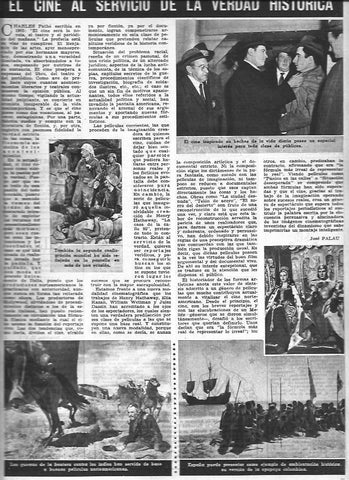 LAMINA 30236: Articulo sobre cine e historia