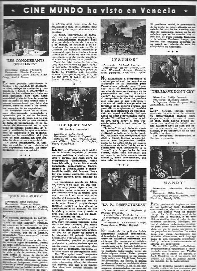 LAMINA 30287: Critica de las peliculas de la Bienal de Venecia