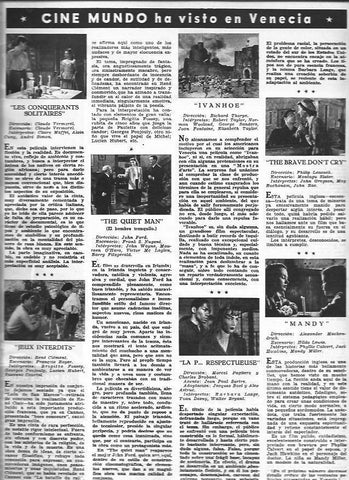 LAMINA 30287: Critica de las peliculas de la Bienal de Venecia