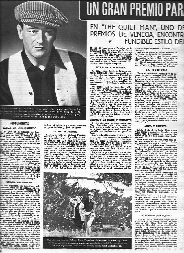 LAMINA 30300: John Wayne en The Quiet Man