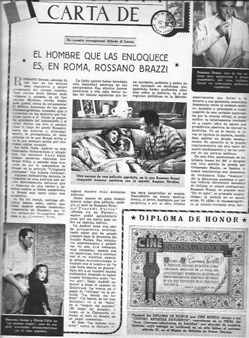 LAMINA 30275: Rossano Brazzi