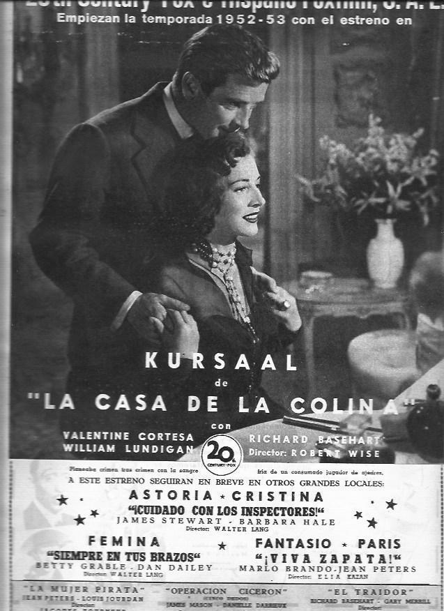 LAMINA 30247: Anuncio de La Casa de la Colina