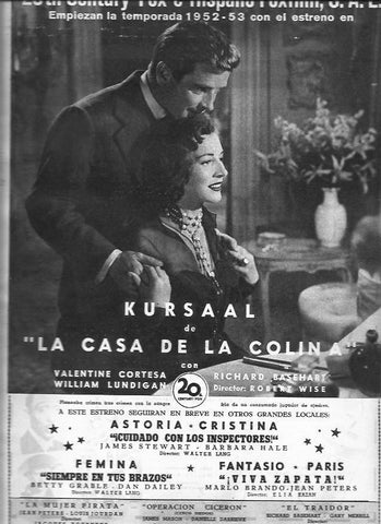 LAMINA 30247: Anuncio de La Casa de la Colina